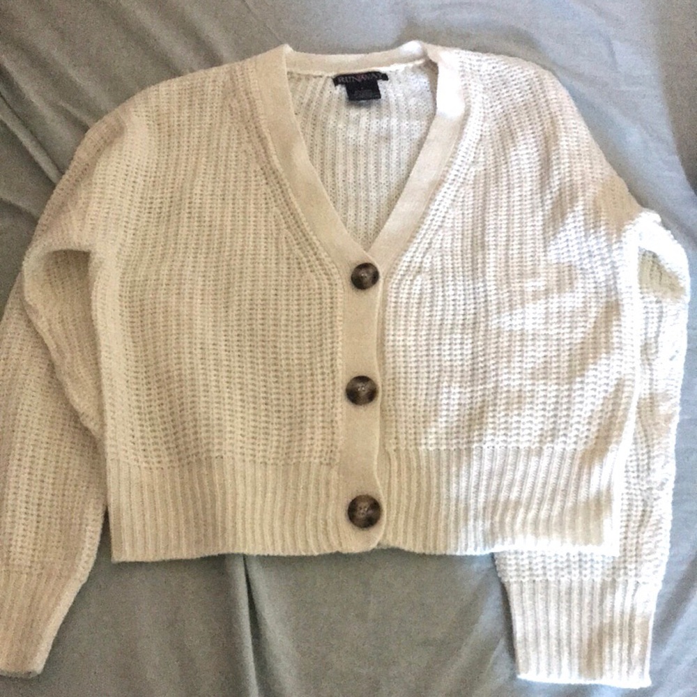 Chunky knit cardigan
